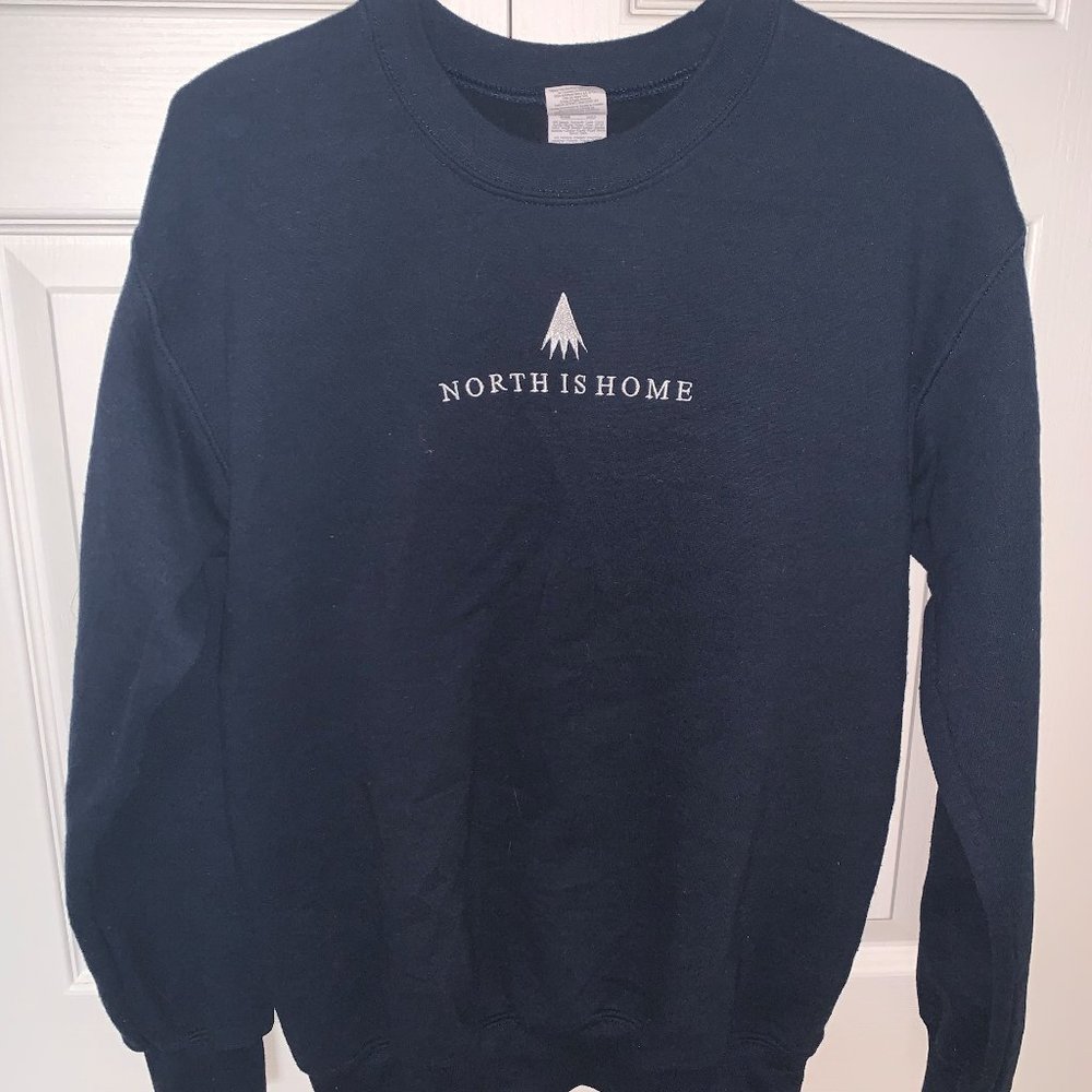 Blue crewneck